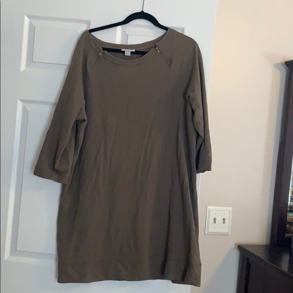 Comfy long sleeve sweater dress